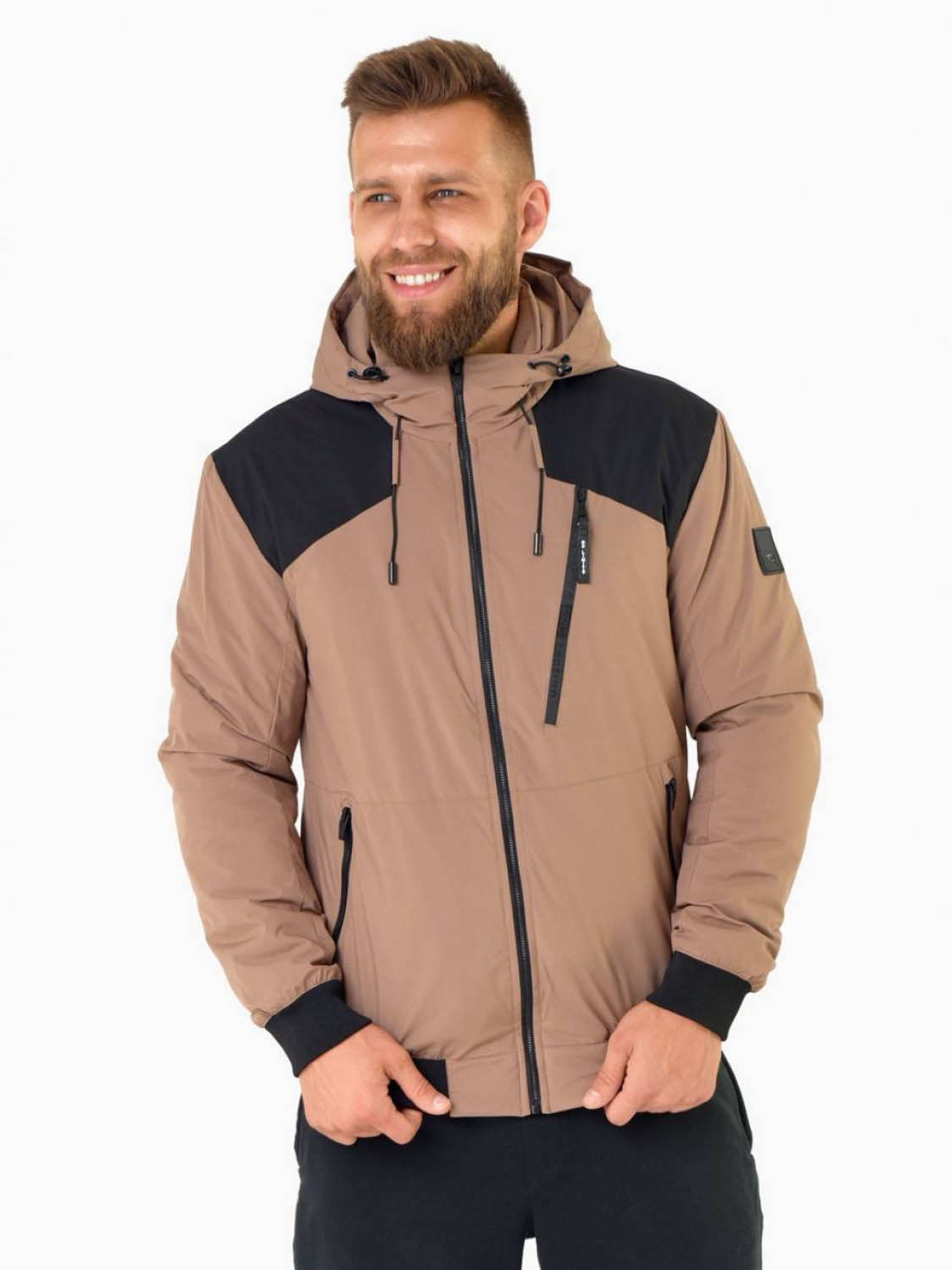 Чоловіча демісезонна куртка BK beige